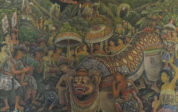 013 Barong, Neka Art Museum, Ubud, Bali, photograph by Anandajoti Bhikkhu
