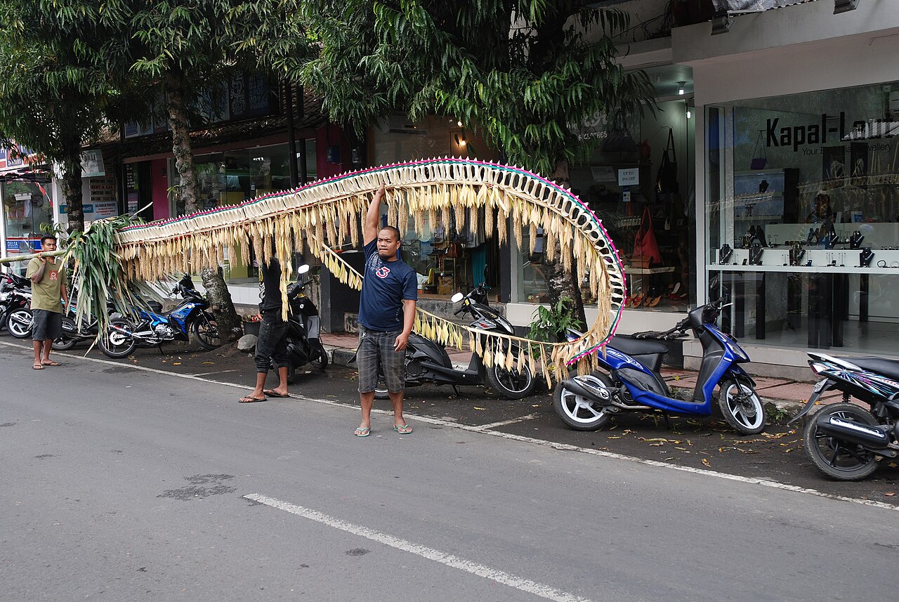 Penjor Galungan Ubud Bali 20120906c