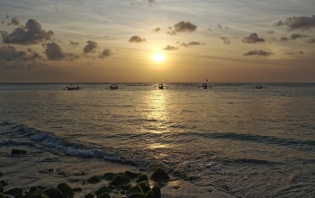 Sunset, Kuta, Bali, Indonesia, 20220825 1755 0879