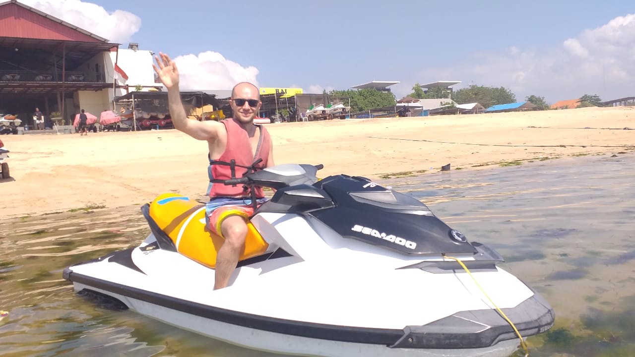 Jet ski in Tanjung Benoa Bali
